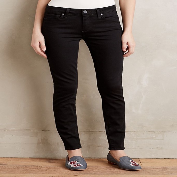 Anthropologie Paige Black Verdugo Skinny Jeans - Picture 6 of 6